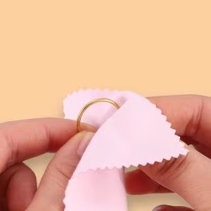 Chiffon polissoir pour bijoux