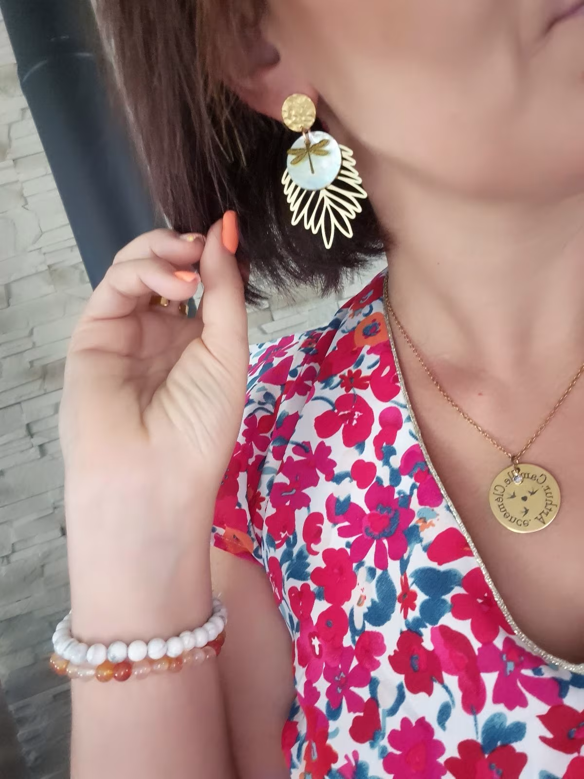 Boucles d'oreilles lumière de libellule – Image 2