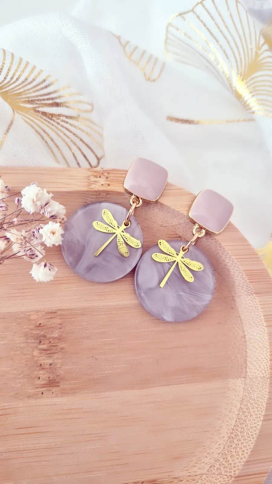 Boucles d'oreilles Émilie