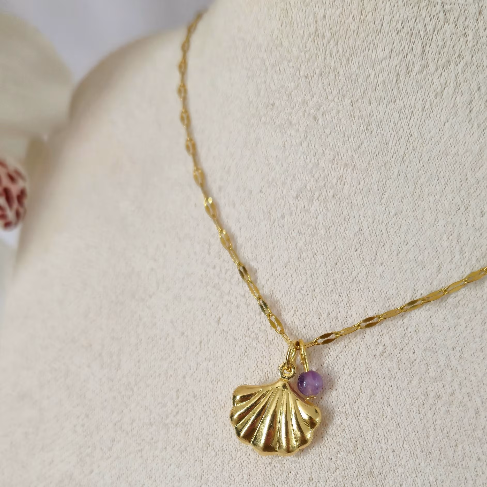Collier Éclat Marin Améthyste