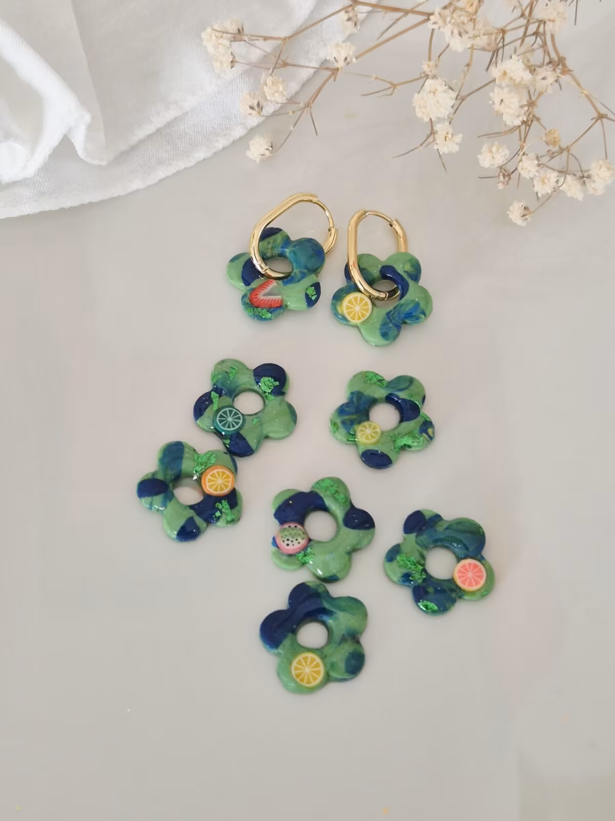 🐚Pampilles Flora Tuti-fruti interchangeables